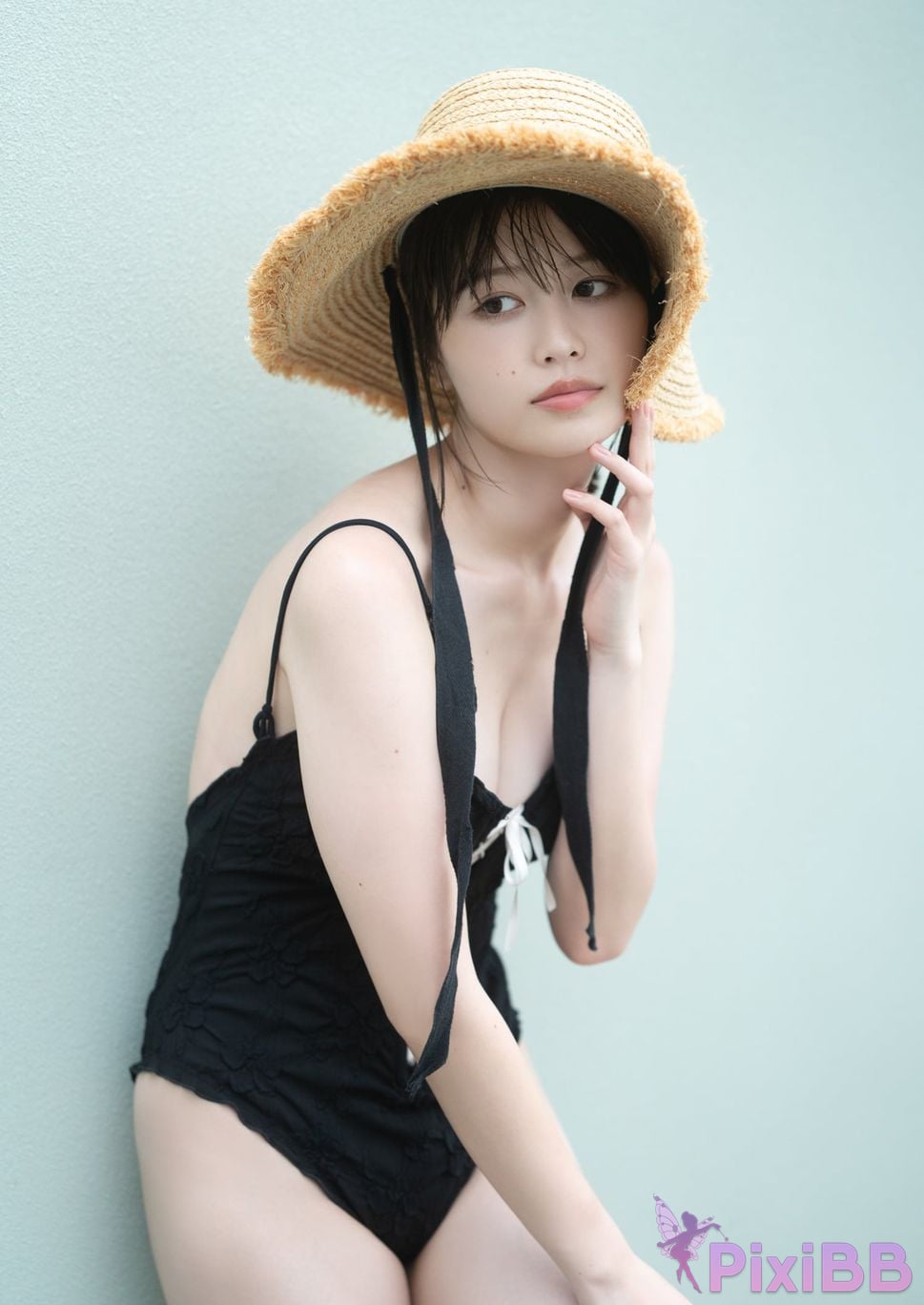 Japanese Idol Yuzuha Saeki Teak Leaf Digital Exclusive YJ PHOTO BOOK Waves theyre calling PixiBB (20)